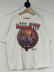 Vintage 1998 Chicago Bulls Champions White Starter Tee