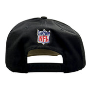 Vintage 90s NFL Bud Budweiser Beer King Of Beers Black Snapback Hat