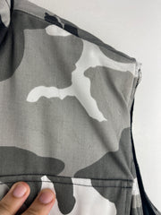 Vintage Ranger Snow Camo Multi Pocket Insulated Vest