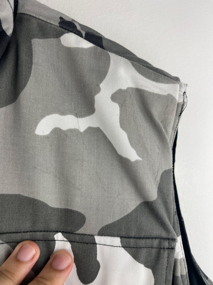 Vintage Ranger Snow Camo Multi Pocket Insulated Vest
