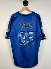 Vintage Y2K Fubu Southside Blue Football Jersey