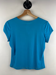 Vintage Parasuco Jeans Women's Blue Baby Tee
