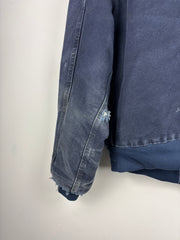 Vintage Carhartt Santa Fe Midnight Navy Cropped Jacket J14 MDT