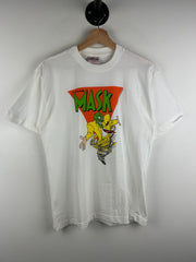 Vintage 90s The Mask Cinnamon Toast Crunch Movie Promo White Tee