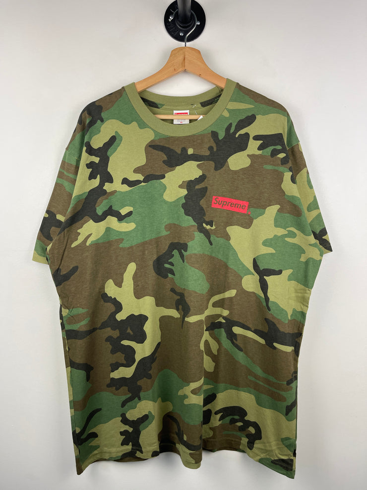 Supreme SS21 Spiral Woodland Camo Tee