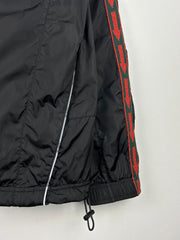 Off White Arrow Bookish Nylon Black Windbreaker