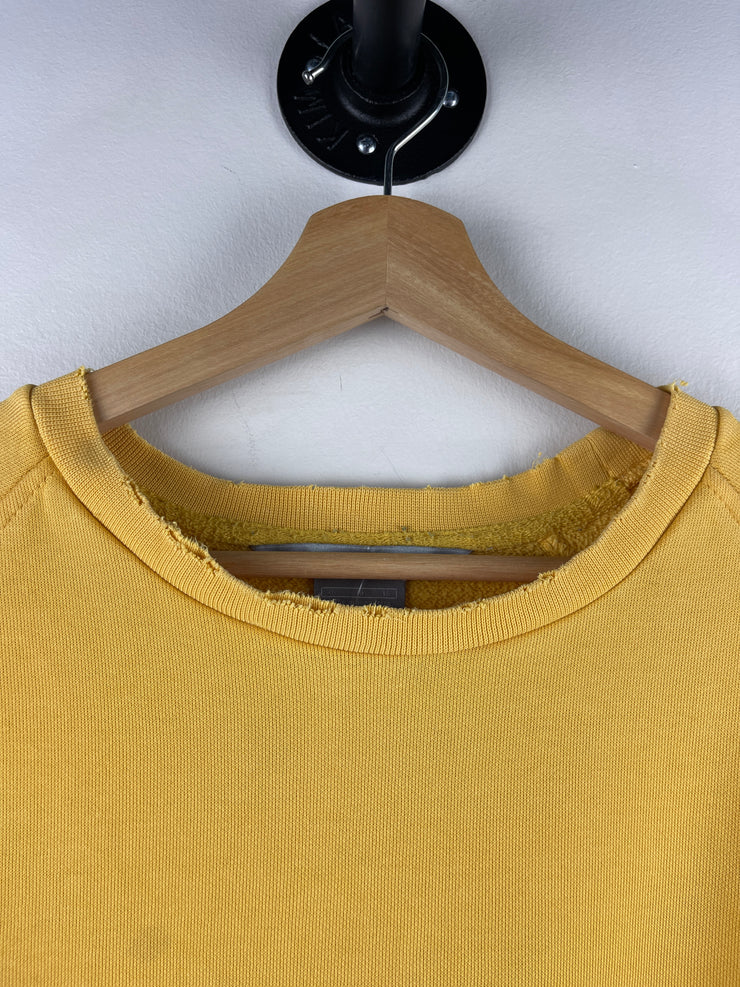 Vintage Nike Mini Swoosh Yellow Crewneck