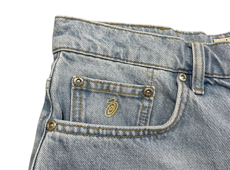 Stussy Big Ol Blue Denim Shorts