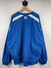 Vintage 90s Majestic Duke Blue Devils Blue Pullover Windbreaker