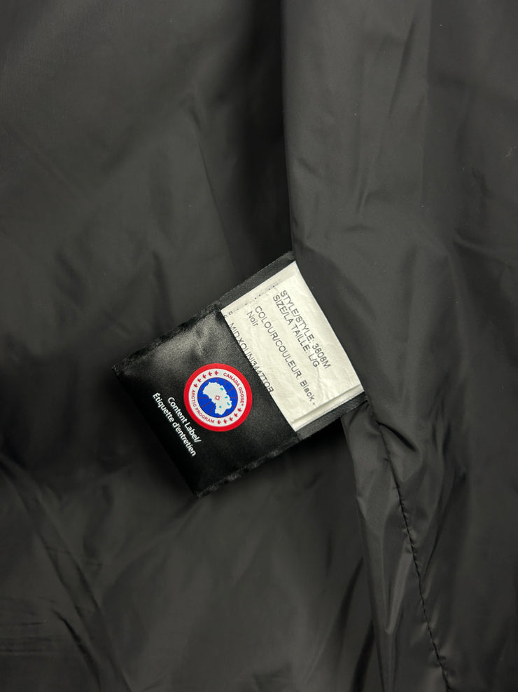 Canada Goose Wyndam Down Filled Black Parka Puffer Jacket