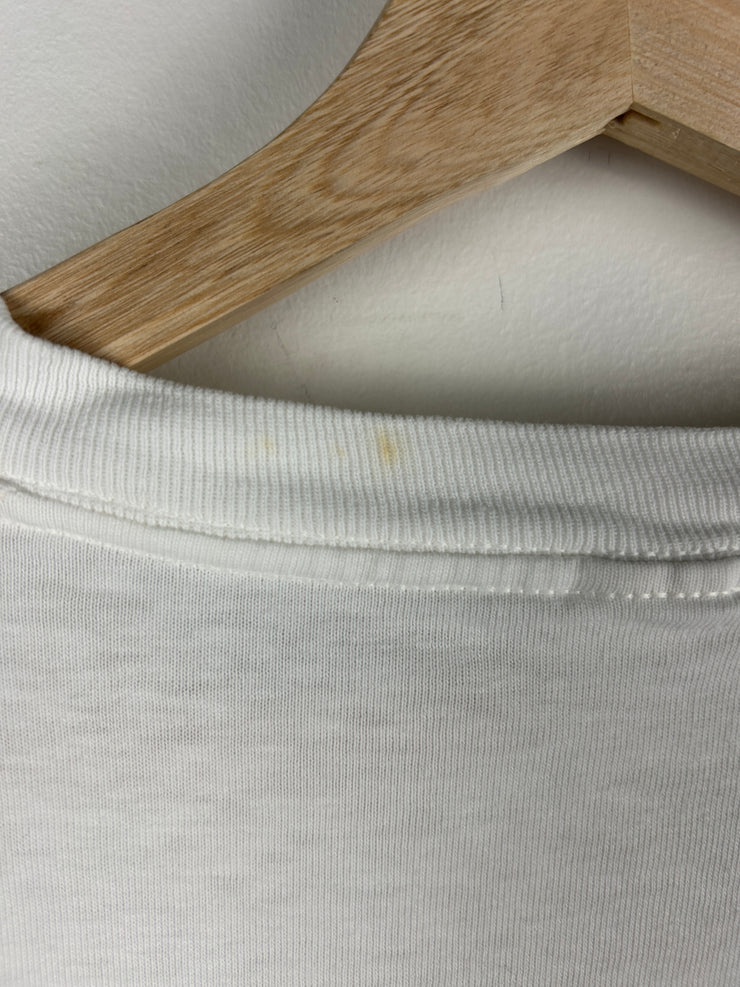Vintage 90s Banana Republic Lion White Tee