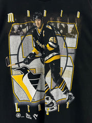 Vintage 90's Pittsburgh Penguins Mario Lemieux Black Tee