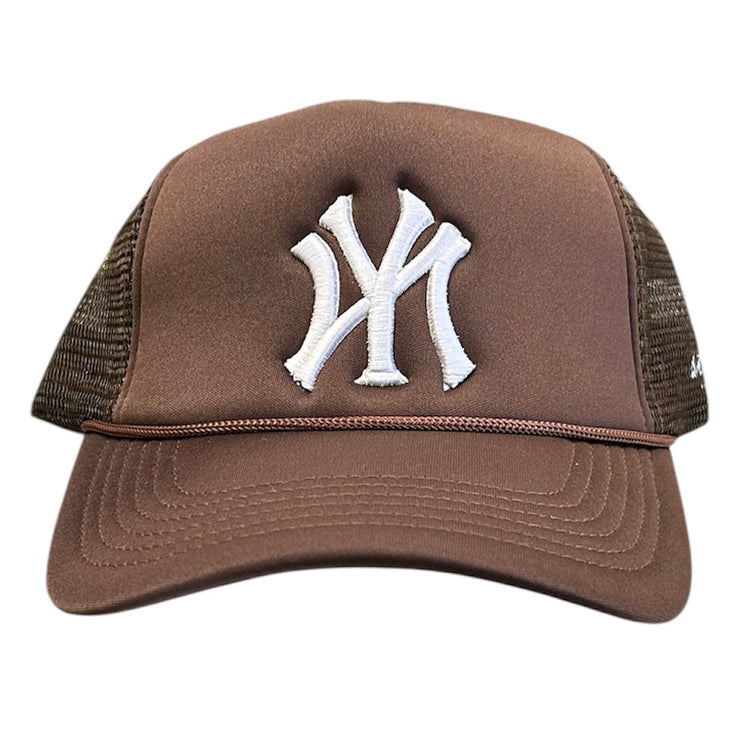 Studio 1999 NY Brown Trucker Hat