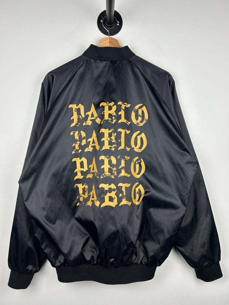 Kanye West Life Of Pablo Black Bomber Jacket