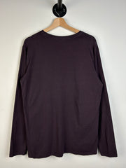 Arc'Teryx Spellout Burgundy Long Sleeve