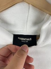 Fear Of God Essentials Photo White Hoodie