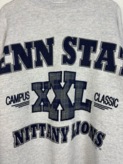 Vintage 90's Penn State Nittany Lions Spellout Grey Crewneck