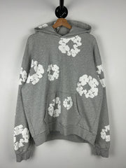 Denim Tears The Cotton Wreath Grey Hoodie