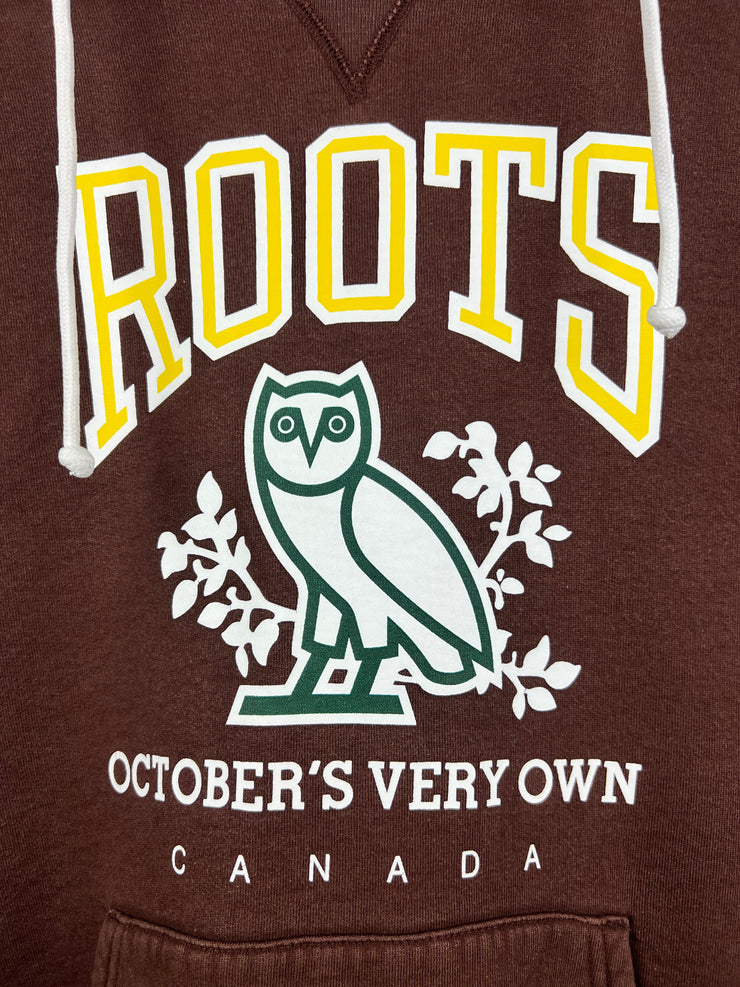 OVO X Roots Heritage Brown Hoodie