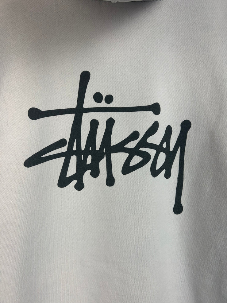 Stussy Script White Hoodie