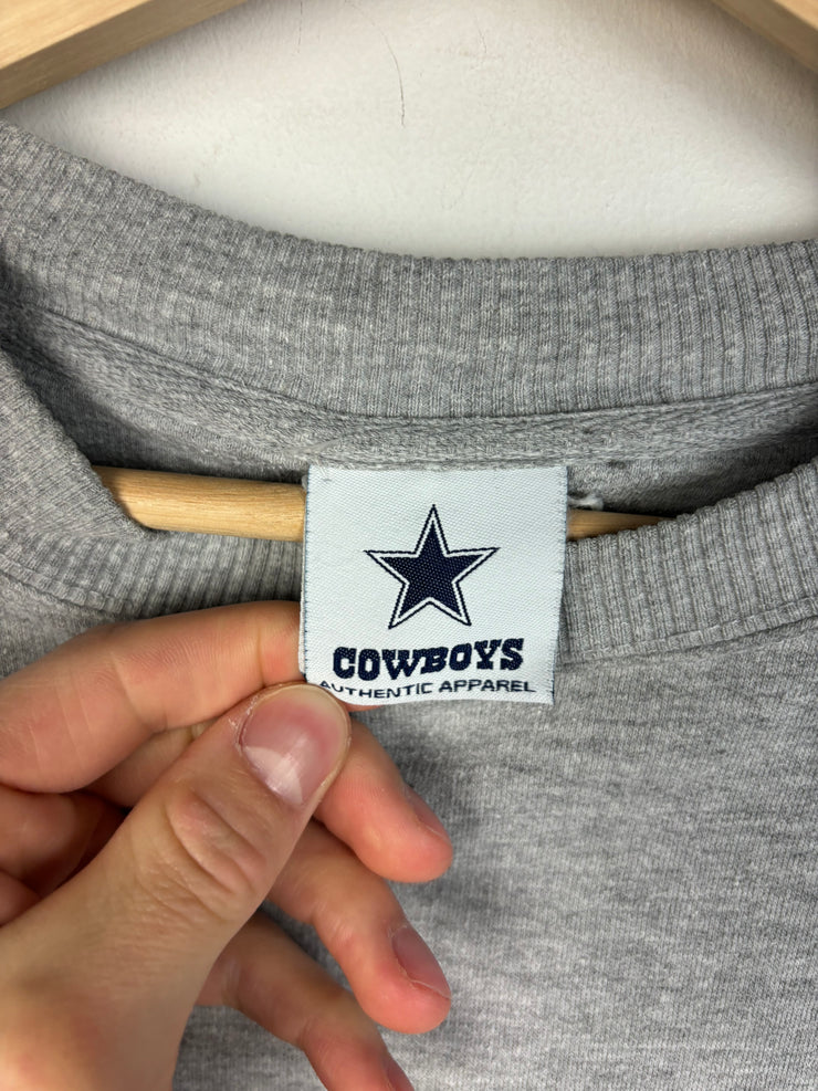 Vintage NFL Dallas Cowboys Grey Crewneck