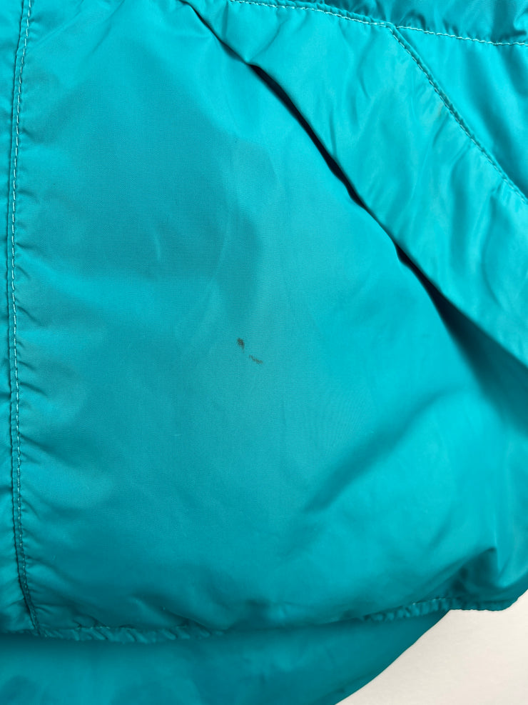 Vintage 80s LL Bean Down Filled Teal Puffer Vest