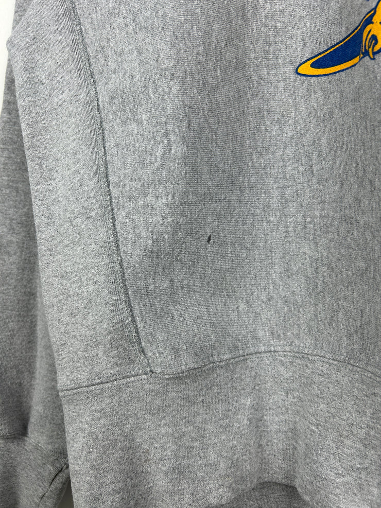 Vintage Lee Wathlert Wrestling Grey Crewneck