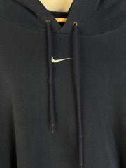 Vintage Y2K Nike Middle Swoosh Navy Hoodie