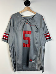 Vintage 90's Nike Ohio State Grey Football Jersey