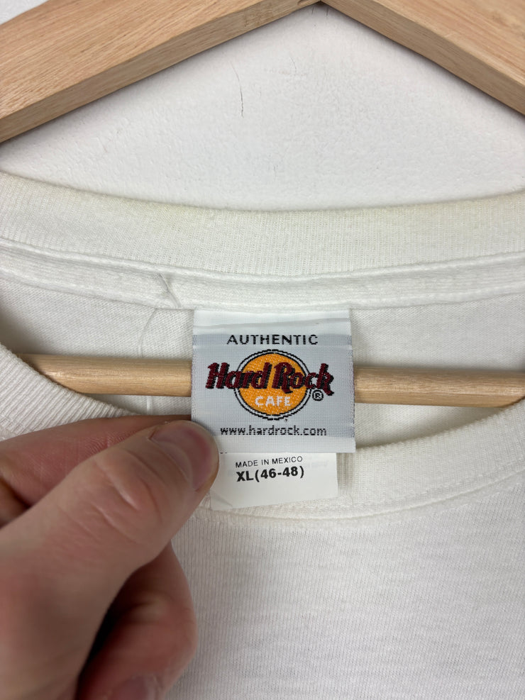Vintage 90s Hard Rock Café Philadelphia White Tee