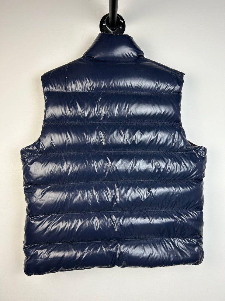 Moncler Tib Gilet Navy Down Puffer Vest