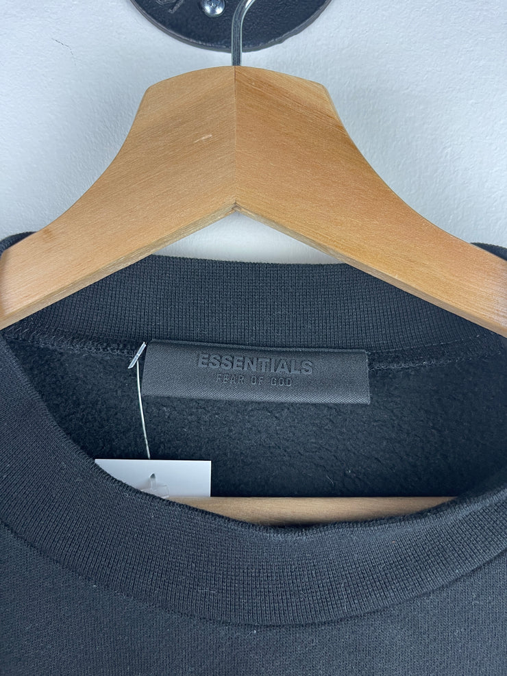 Fear Of God Essentials Black Crewneck