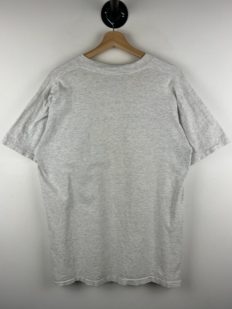 Vintage 90s Indiana Hoosiers Basketball Grey Tee