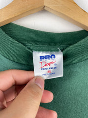 Vintage 90s Elton John The One Gianni Versace Green Tee