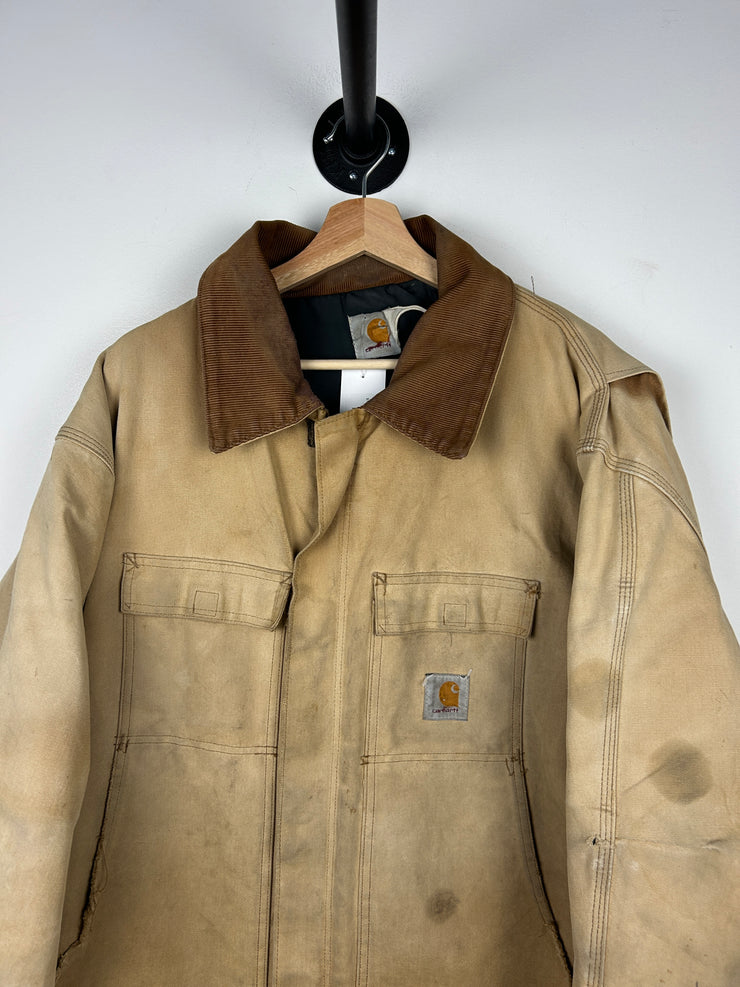 Vintage 90s Carhartt Arctic Beige Jacket