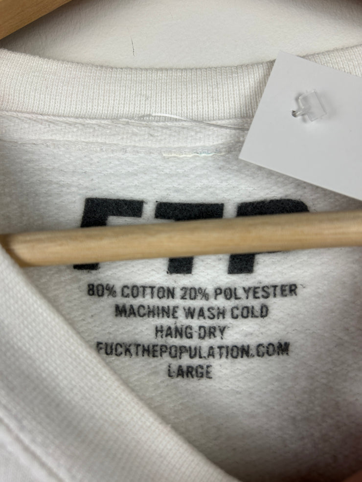 FTP Jesus Christ White Crewneck