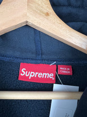 Supreme Arc Logo Navy Hoodie