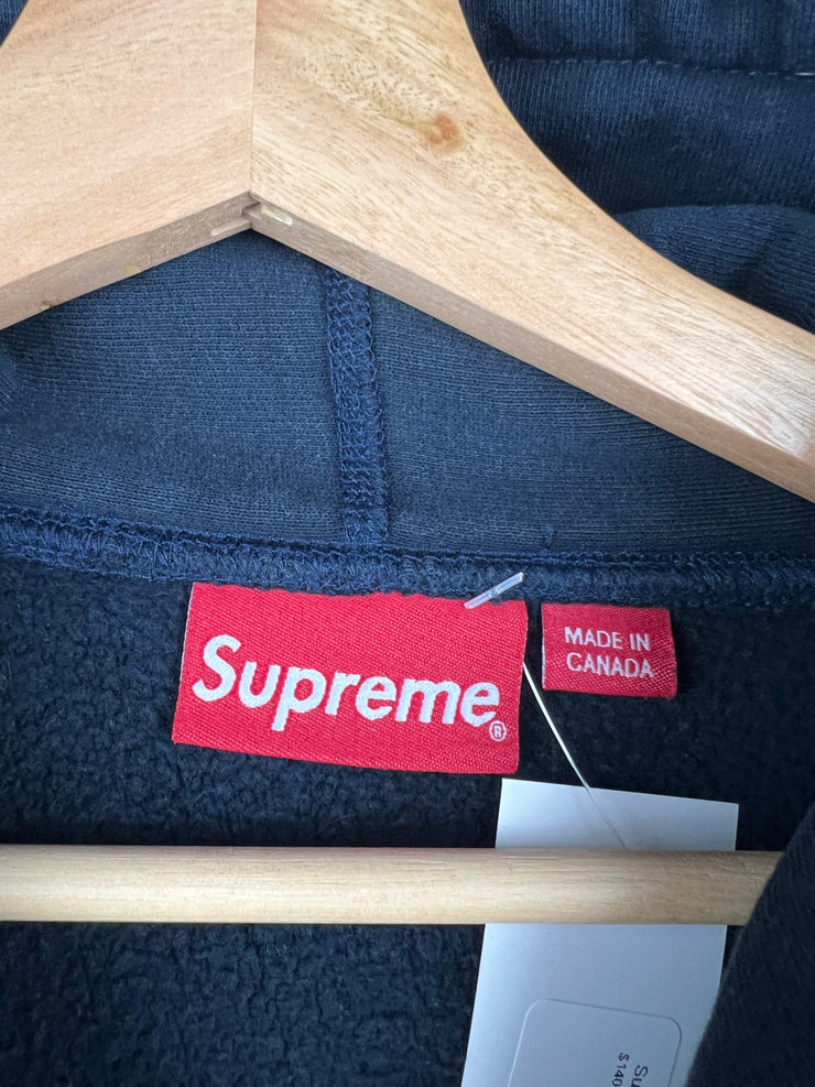 Supreme Arc Logo Navy Hoodie