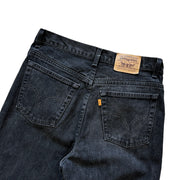 Vintage 90's Levis Orange Tab Black Jeans