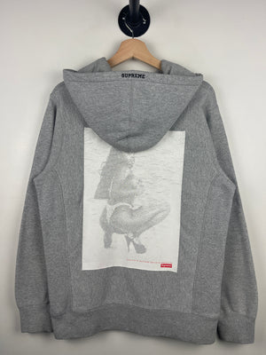 Supreme SS17 Digi Girl Heather Grey Hoodie