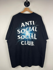 Anti Social Social Club Pain Glow In The Dark Black Tee