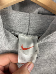 Vintage 90s Nike Middle Swoosh Grey Hoodie
