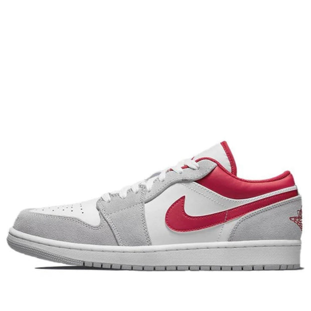 Jordan 1 Low Smoke Grey Gym Red