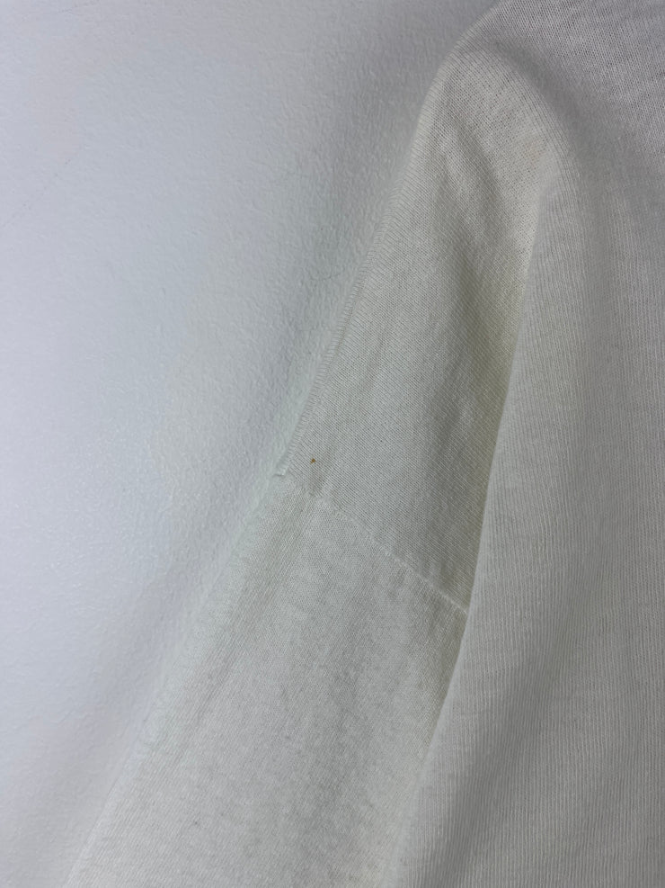 Vintage Bacardi Limon Rum White Ringer Tee