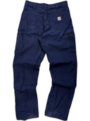 Vintage Carhartt Flame Resistant Navy Work Pants