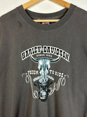 Vintage Y2K Harley Davidson Tokyo Grey Tee