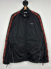 Off White Arrow Bookish Nylon Black Windbreaker