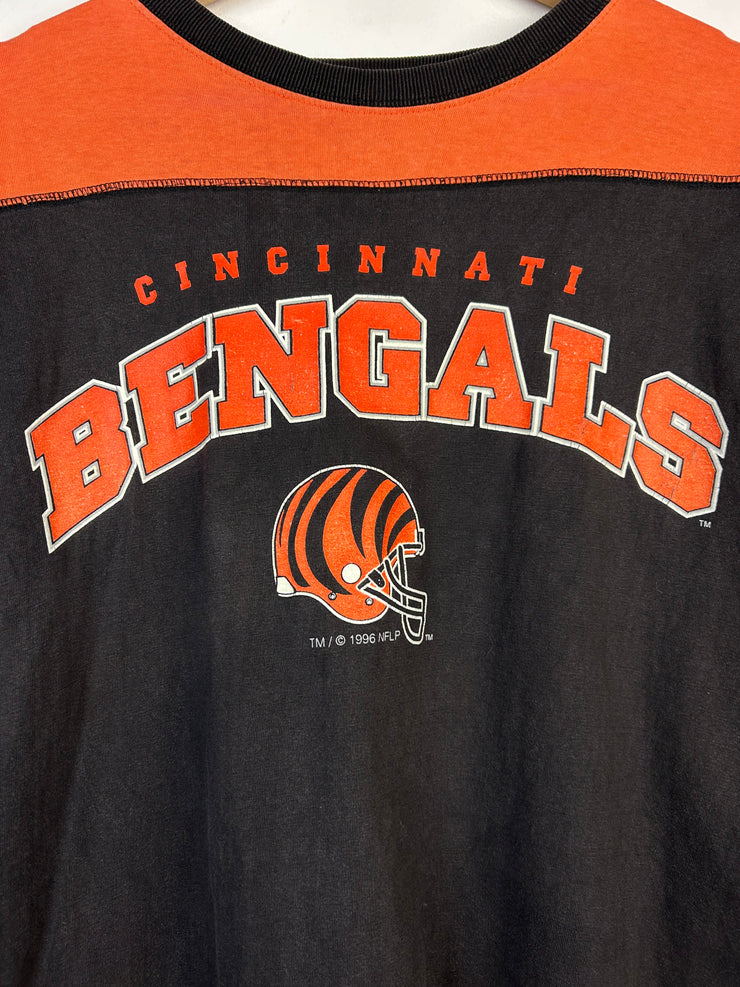 Vintage 90s NFL Cincinnati Bengals Black Football Jersey