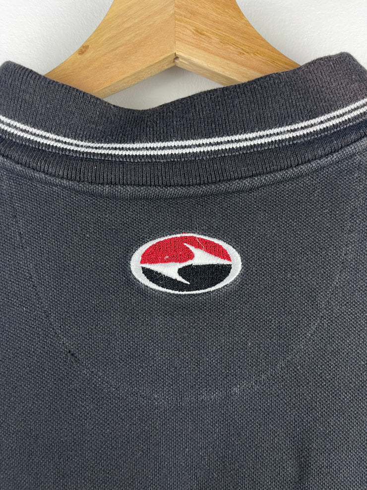 Vintage Nike Golf Tiger Woods Black Polo Shirt