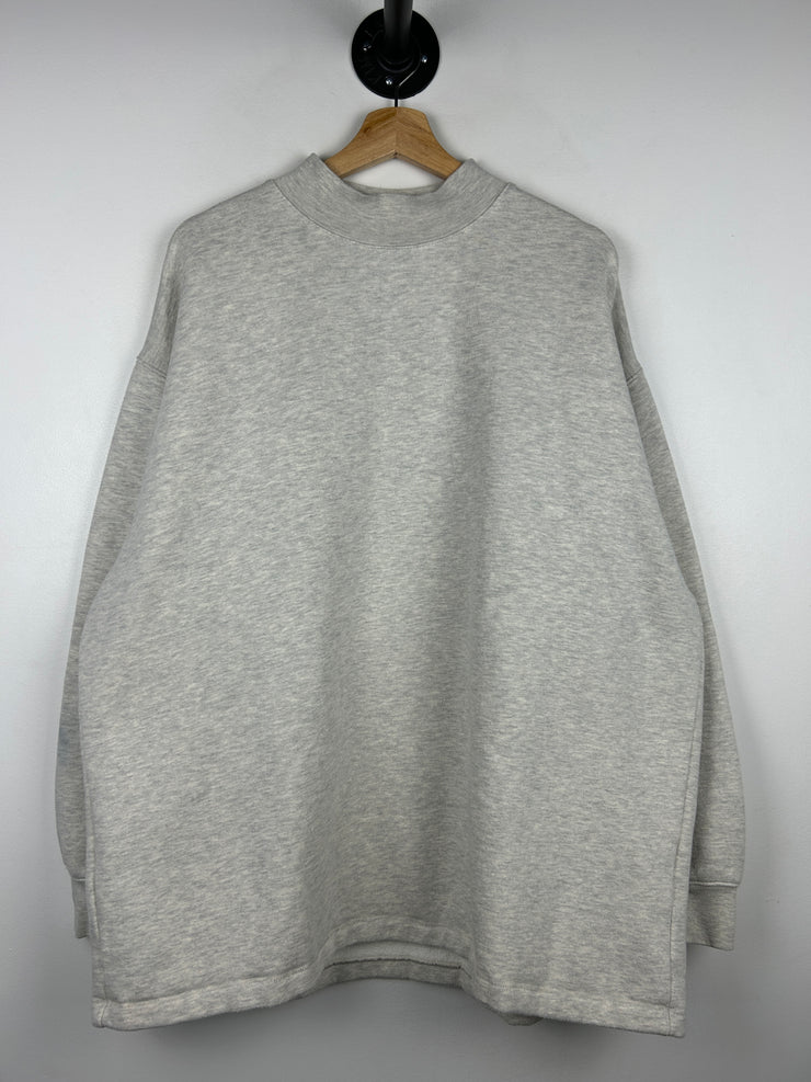 Fear Of God Essentials Light Heather Oatmeal Relaxed Crewneck